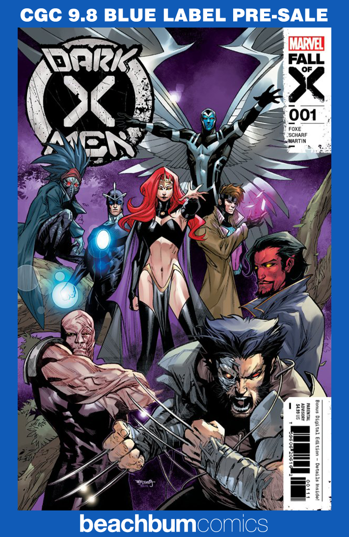 Dark X-Men #1 Second Printing CGC 9.8