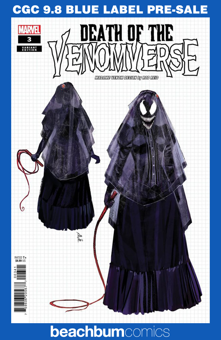 Death of the Venomverse #3 Reis Variant CGC 9.8