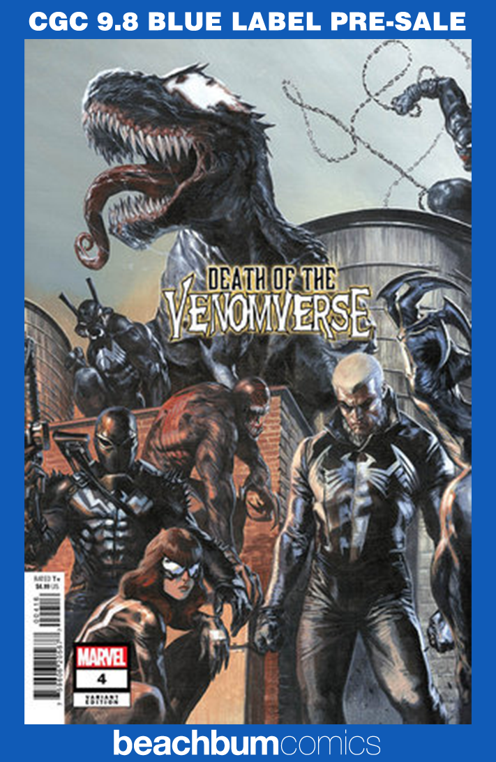 Death of the Venomverse #4 Dell'Otto 1:10 Retailer Incentive Variant CGC 9.8
