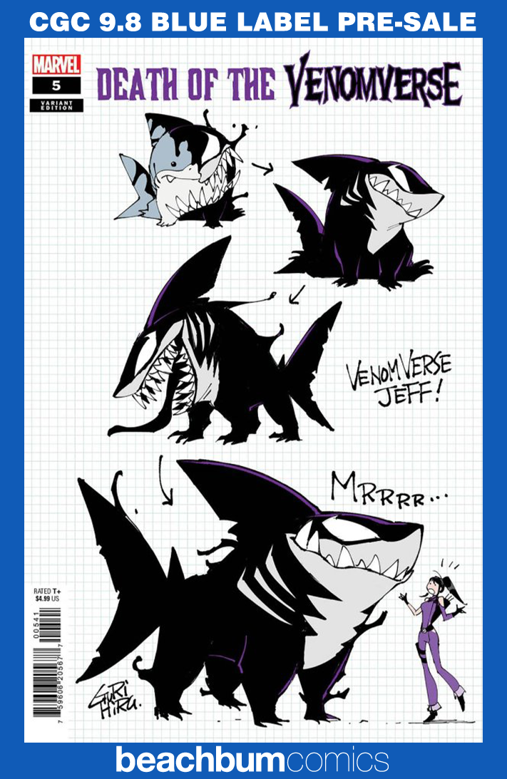 Death of the Venomverse #5 Gurihiru Design Variant CGC 9.8