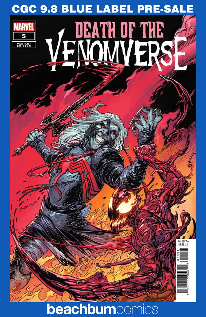 Death of the Venomverse #5 Bagley Variant CGC 9.8