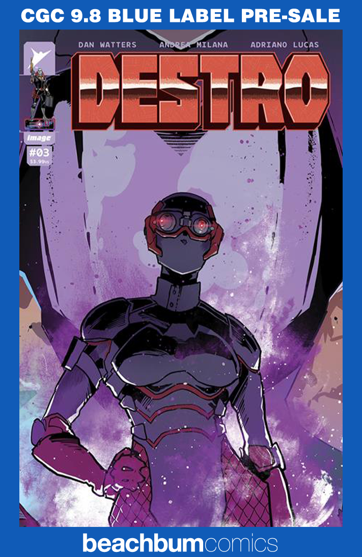 Destro #3 Cizmesija 1:10 Retailer Incentive Variant CGC 9.8