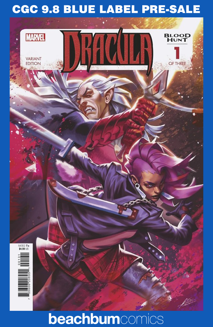 Dracula: Blood Hunt #1 Manhanini Variant CGC 9.8