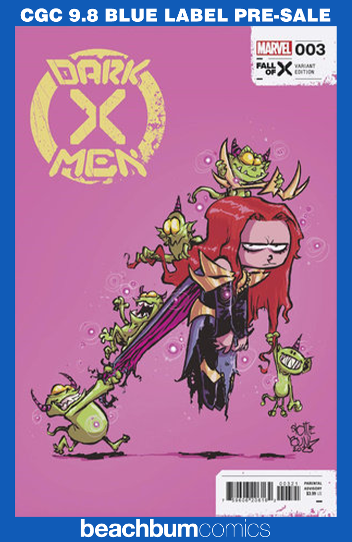 Dark X-Men #3 Young Variant CGC 9.8