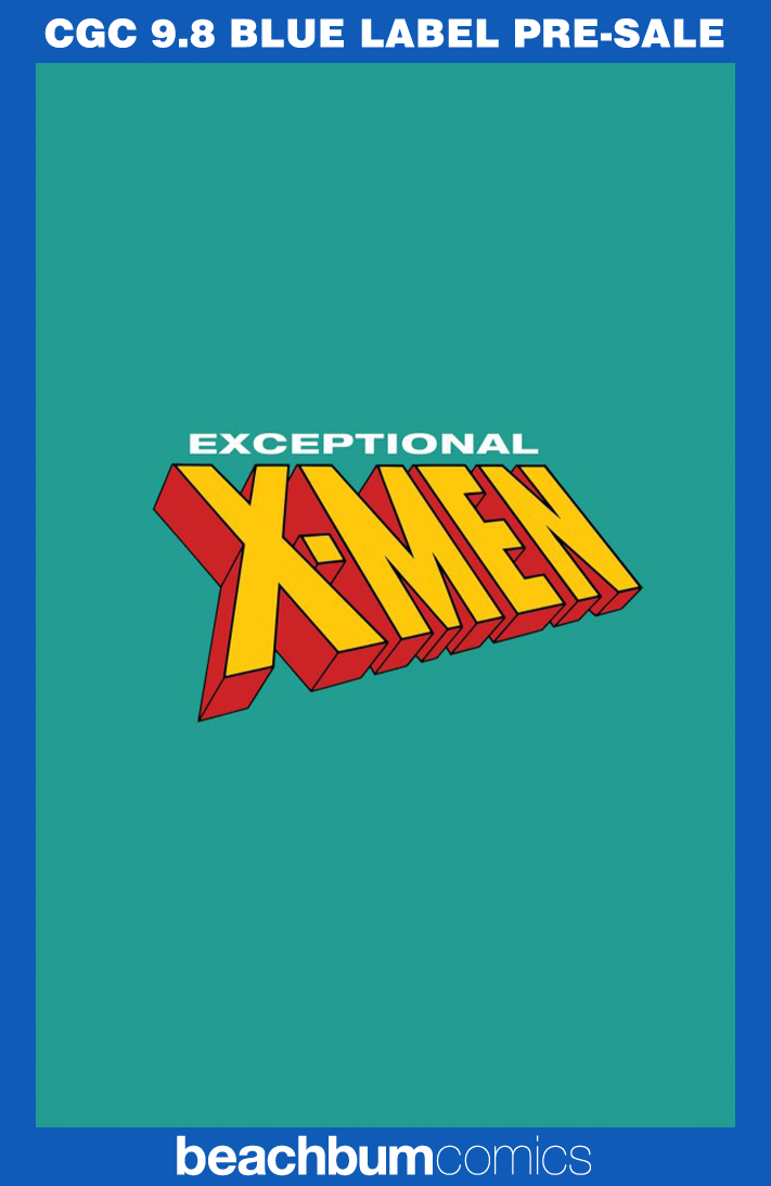 Exceptional X-Men #1 Logo Variant CGC 9.8