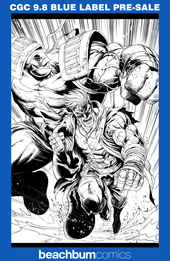 Final Boss #1 Kirkham Youngblood Team Up B&W Virgin Variant CGC 9.8