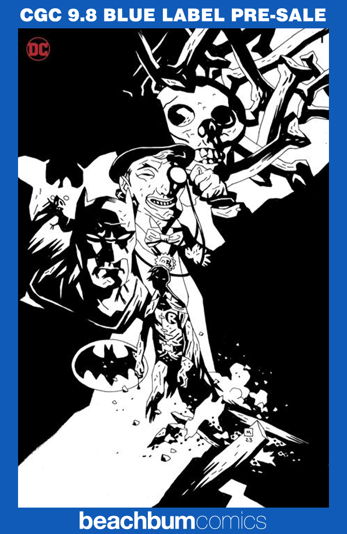 From the DC Vault: Death in the Family - Robin Lives! #1 Mignola 1:25 B/W Virgin Retailer Incentive Variant CGC 9.8