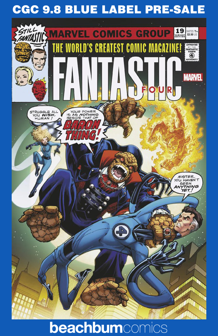 Fantastic Four #19 Nauck Variant CGC 9.8