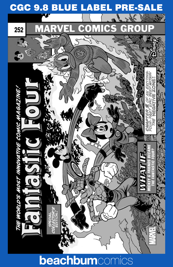 Fantastic Four #4 Disney 1:100 Retailer Incentive Variant CGC 9.8