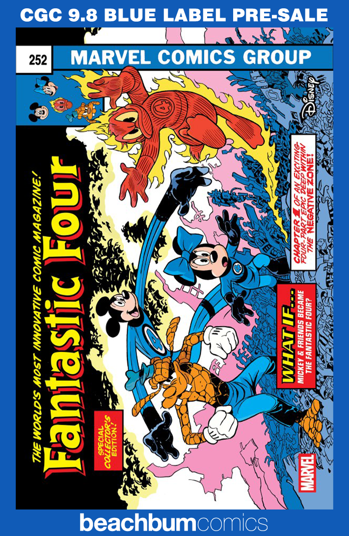 Fantastic Four #4 Disney Variant CGC 9.8