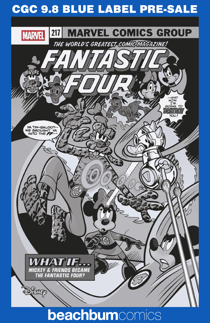 Fantastic Four #5 Disney 1:100 Retailer Incentive Variant CGC 9.8