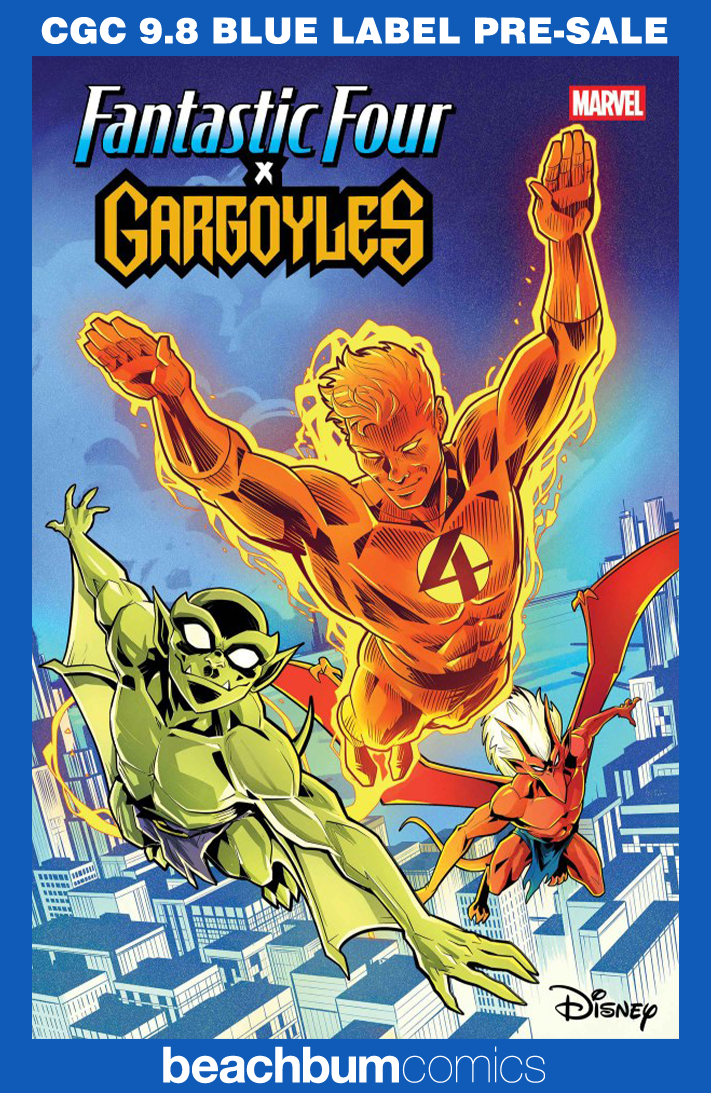 Fantastic Four/Gargoyles #1 Vecchio Foil Variant CGC 9.8