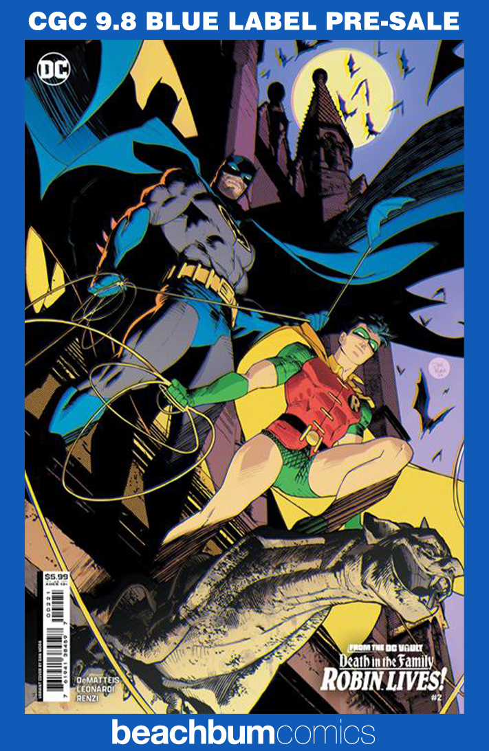 From the DC Vault: Death in the Family - Robin Lives! #2 Mora Variant CGC 9.8