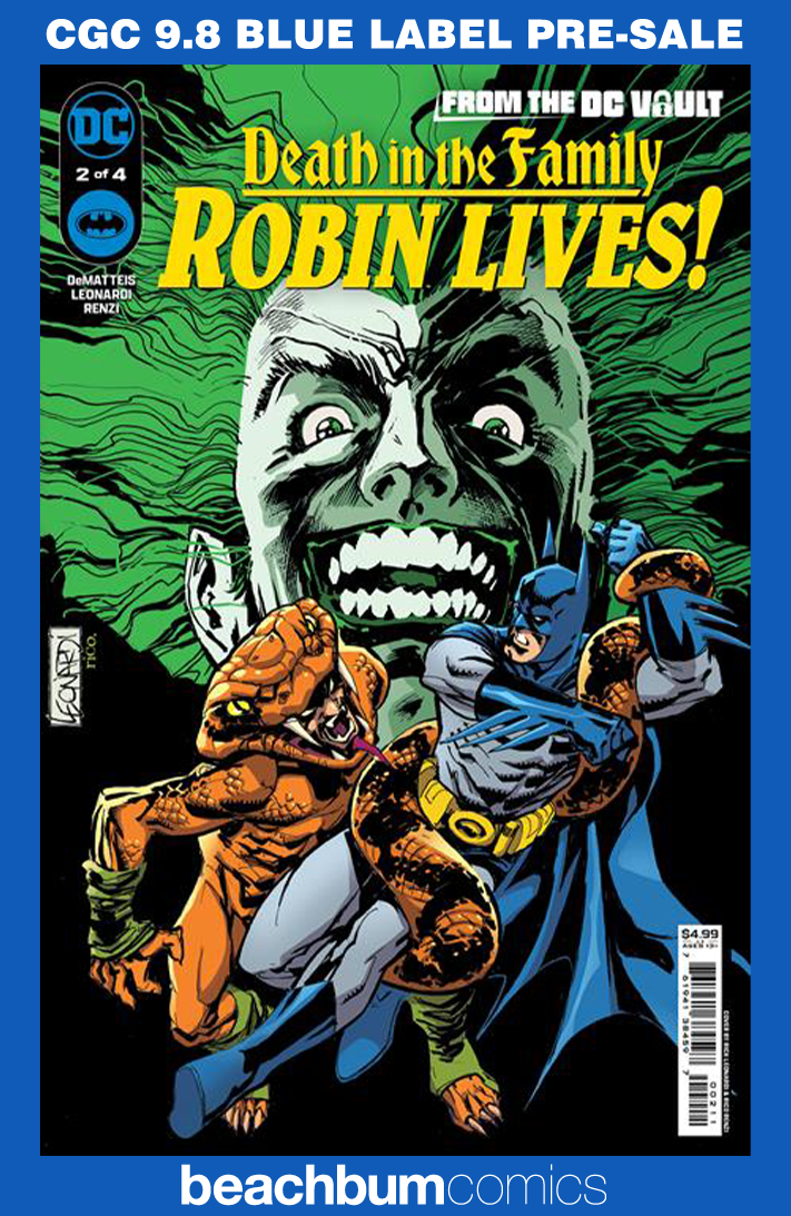From the DC Vault: Death in the Family - Robin Lives! #2 CGC 9.8