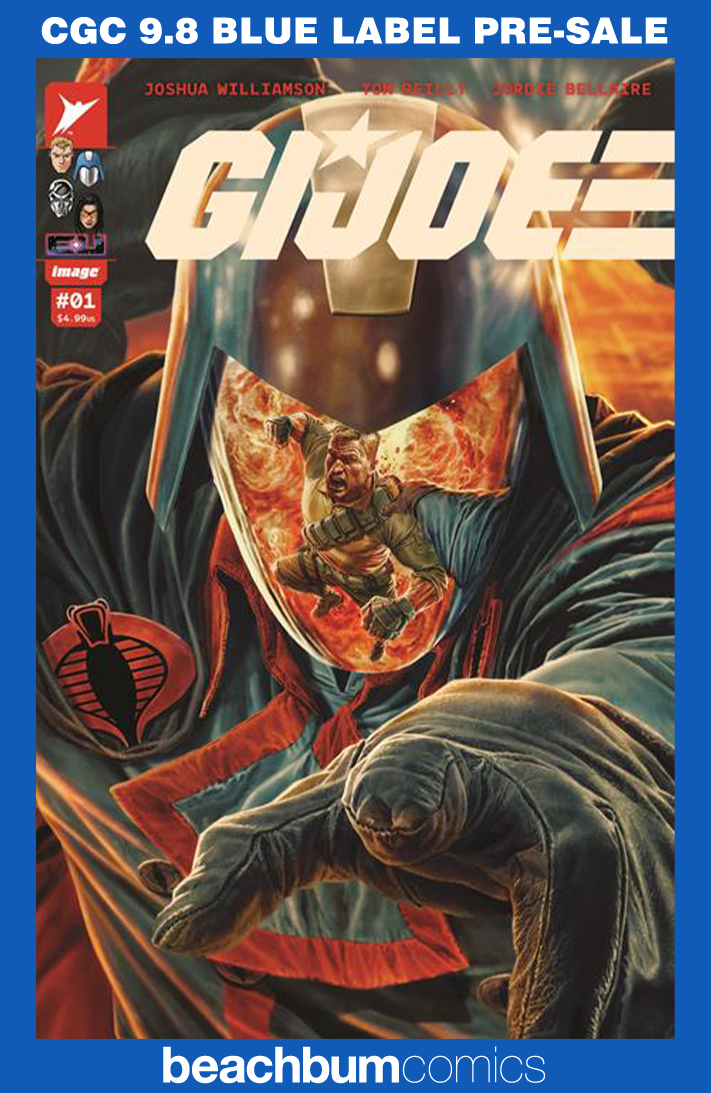 G.I. Joe #1 - Cover E - Bermejo Variant CGC 9.8