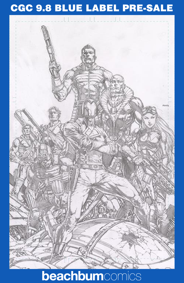 G.I. Joe #1 - Cover M - Finch 1:500 Retailer Incentive Variant CGC 9.8