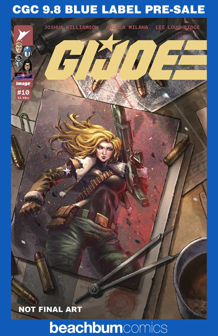 G.I. Joe #10 Quah 1:10 Retailer Incentive Variant CGC 9.8