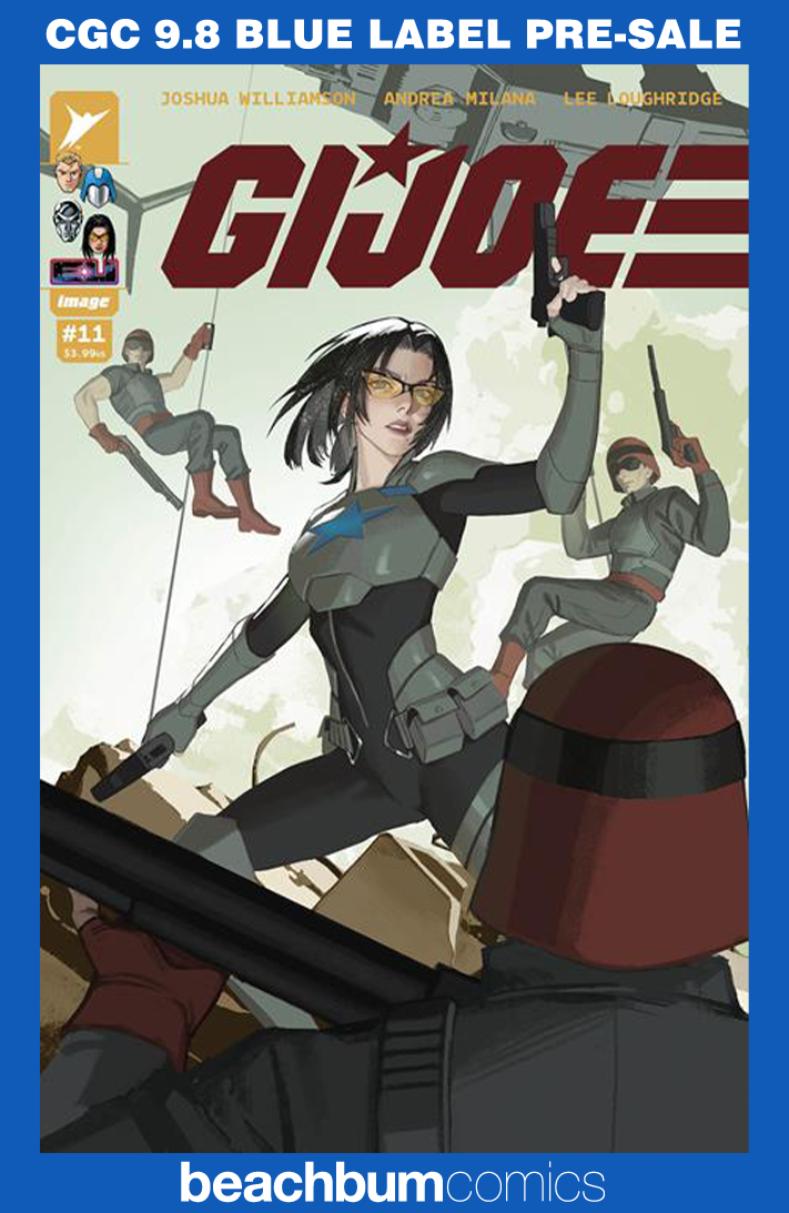 G.I. Joe #11 AKA 1:50 Retailer Incentive Variant CGC 9.8