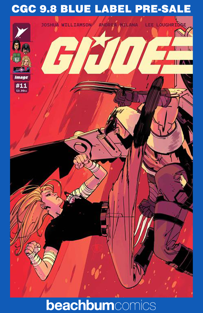 G.I. Joe #11 Milana Variant CGC 9.8