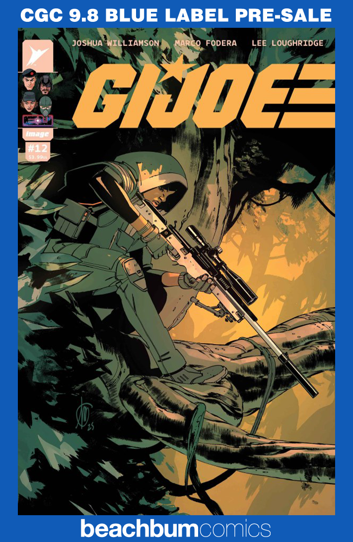 G.I. Joe #12 Milana Variant CGC 9.8