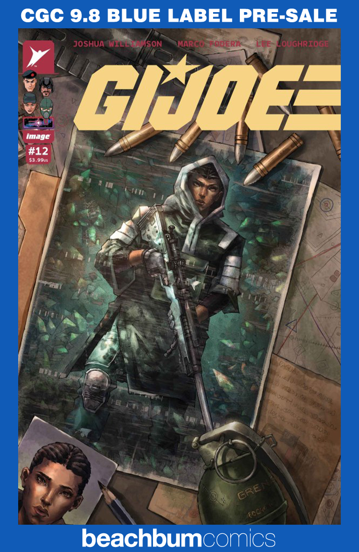 G.I. Joe #12 Quah 1:10 Retailer Incentive Variant CGC 9.8