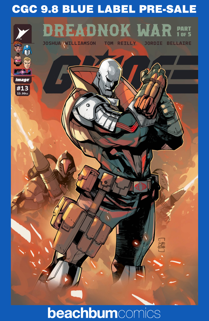 G.I. Joe #13 Lullabi 1:100 Foil Retailer Incentive Variant CGC 9.8