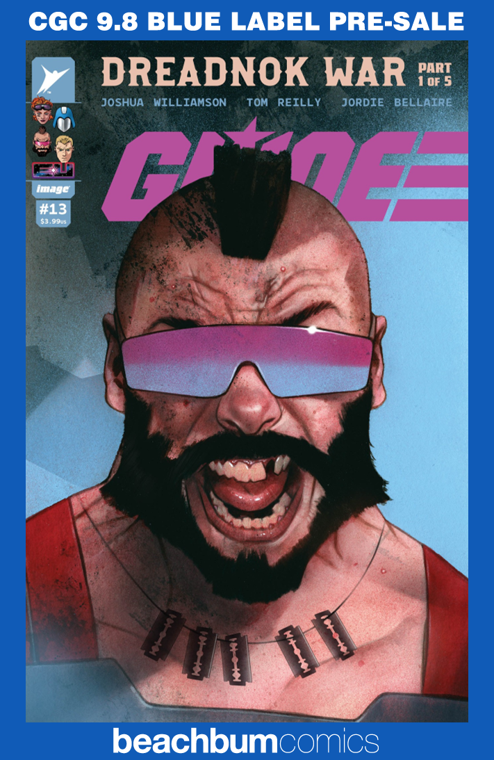 G.I. Joe #13 Oliver 1:10 Retailer Incentive Variant CGC 9.8