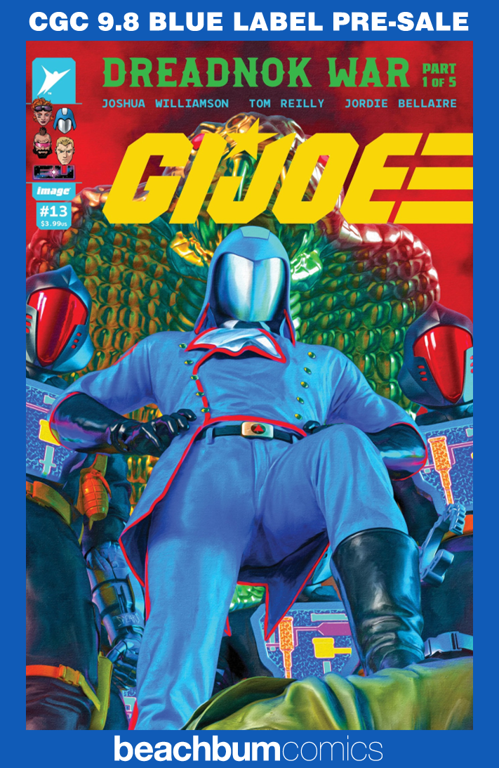 G.I. Joe #13 Spears Variant CGC 9.8