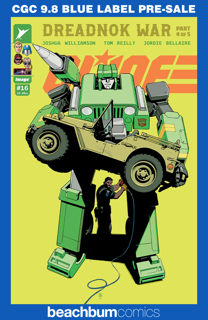 G.I. Joe #16 Zonjic Variant CGC 9.8