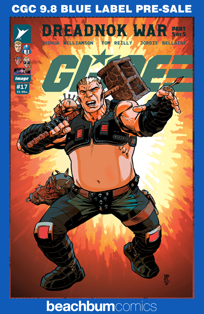 G.I. Joe #17 CGC 9.8 Merino 1:25 Retailer Incentive Variant CGC 9.8