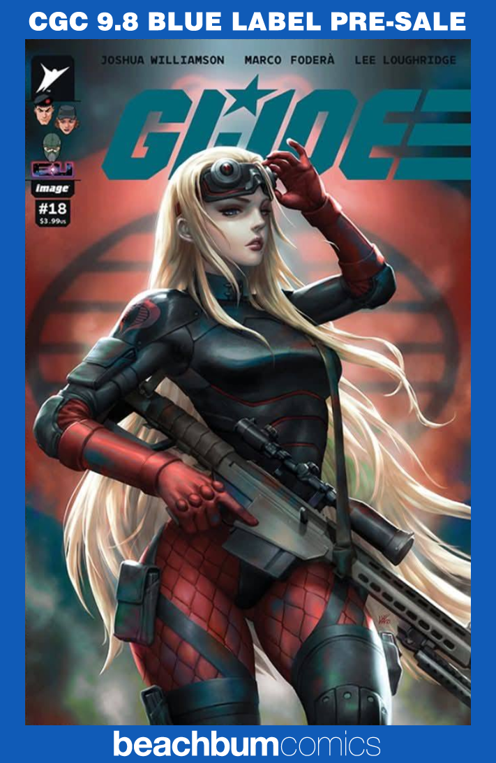 G.I. Joe #18 Lim Variant CGC 9.8