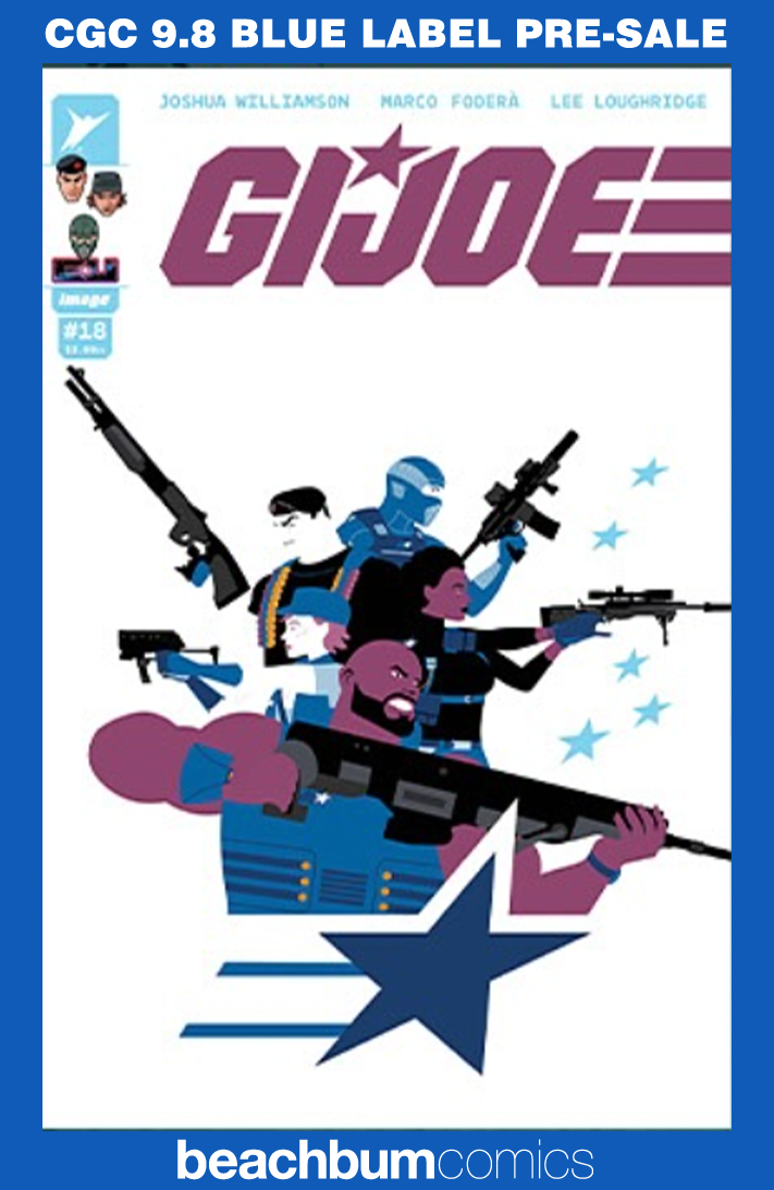 G.I. Joe #18 Martin 1:100 Retailer Incentive Variant CGC 9.8