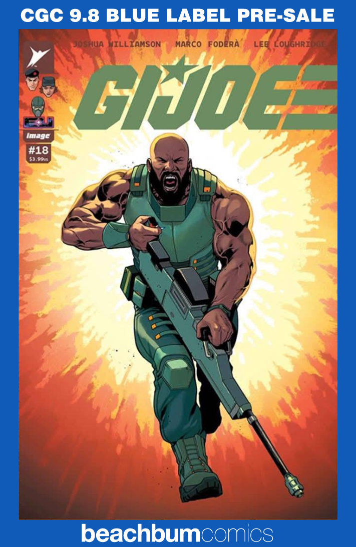 G.I. Joe #18 Meyer 1:25 Retailer Incentive Variant CGC 9.8