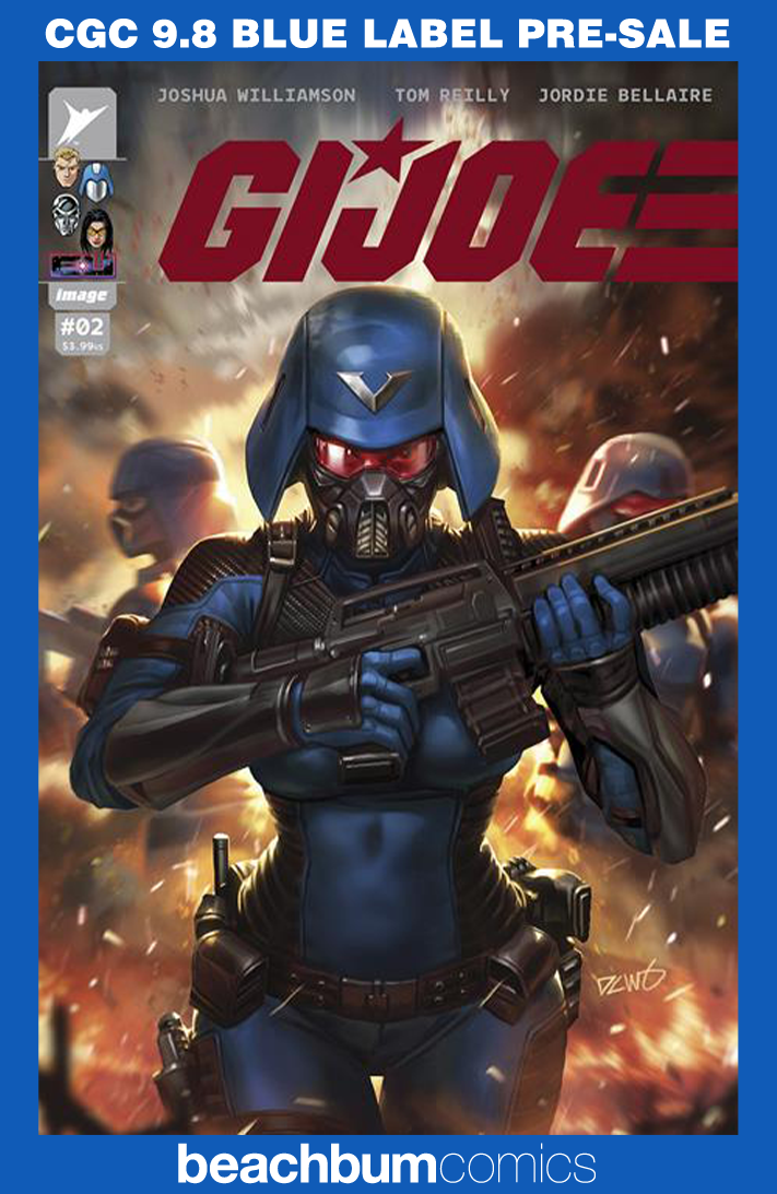 G.I. Joe #2 Chew 1:100 Foil Retailer Incentive Variant CGC 9.8