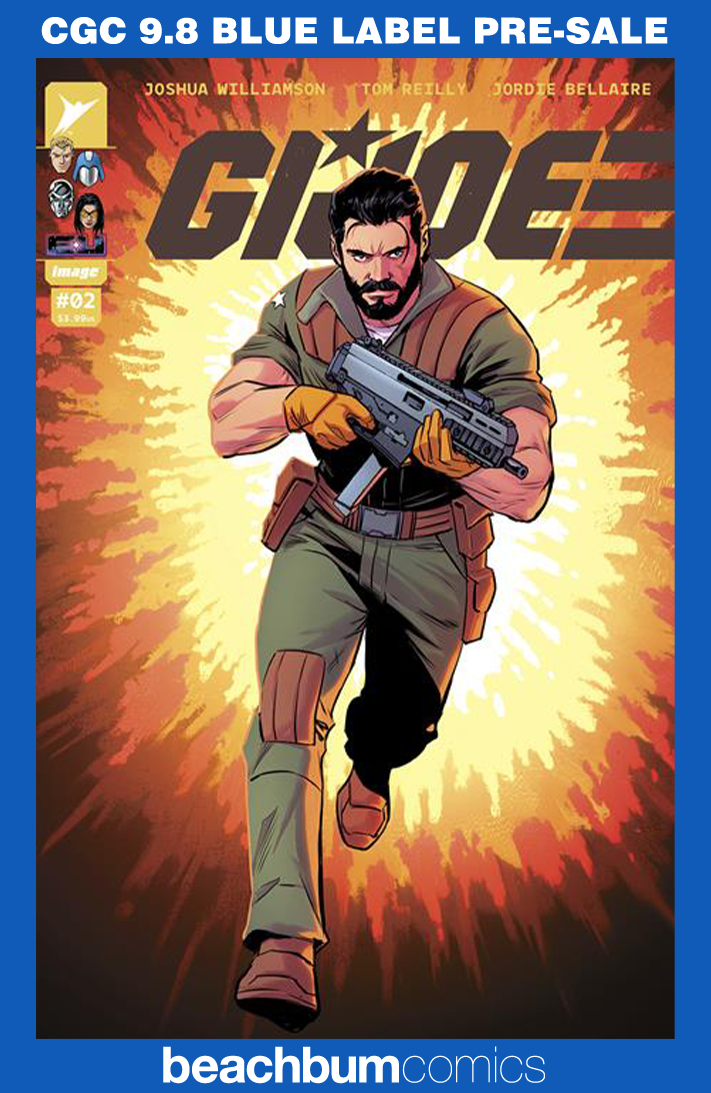 G.I. Joe #2 Moore 1:25 Retailer Incentive Variant CGC 9.8