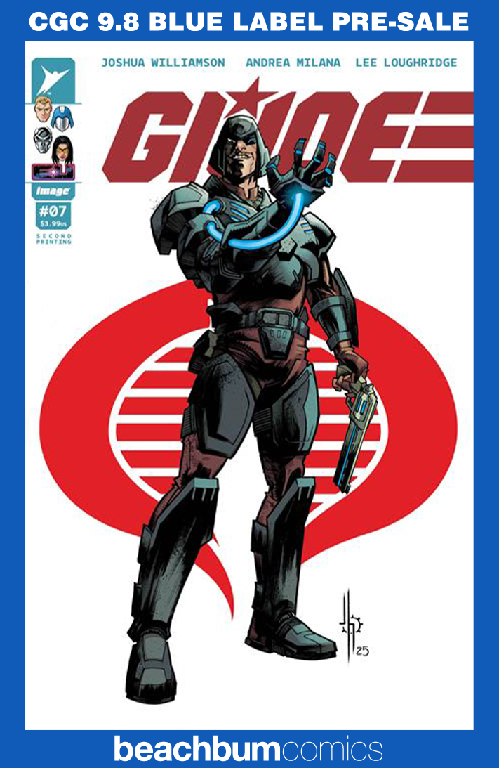 G.I. Joe #7 Second Printing - Cover B - CGC 9.8