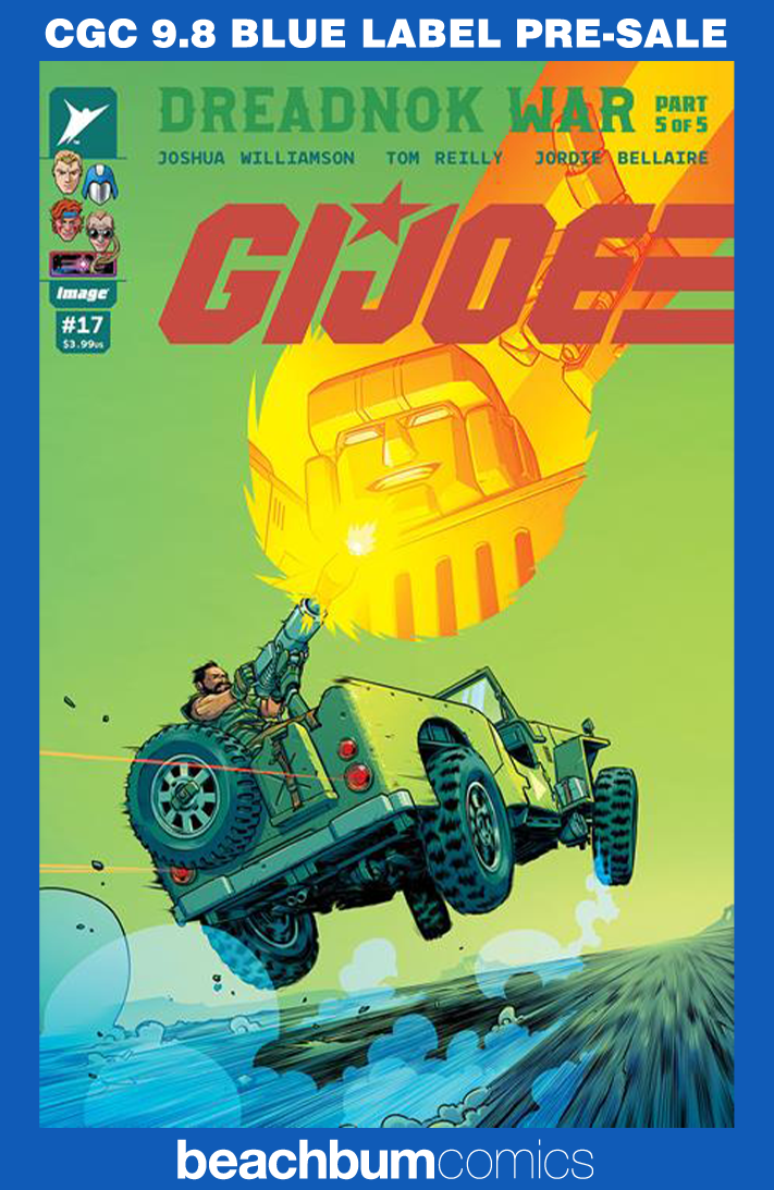 G.I. Joe #17 CGC 9.8 Pye 1:50 Retailer Incentive Variant CGC 9.8