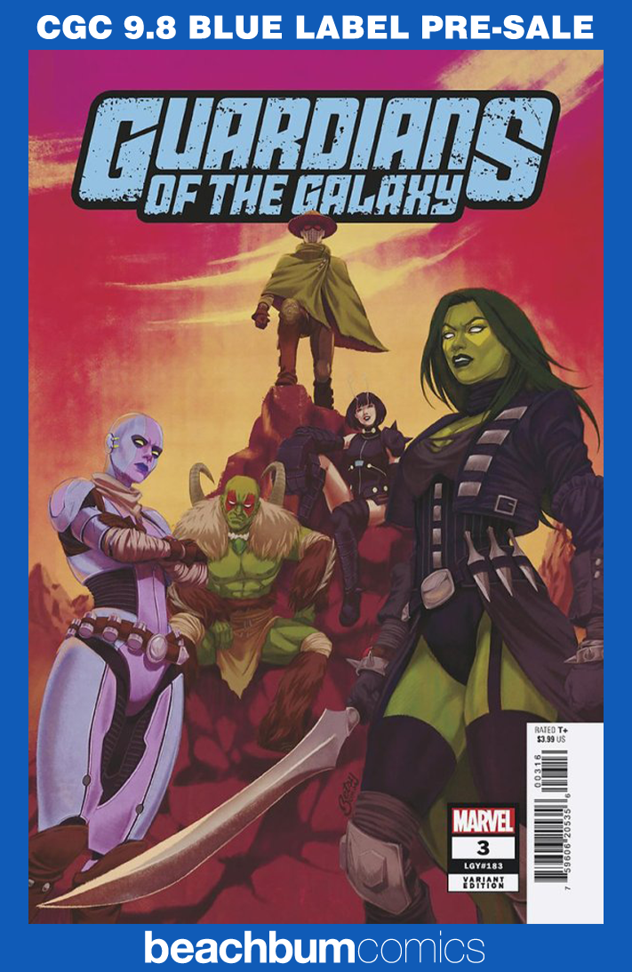 Guardians of the Galaxy #3 Cola 1:25 Retailer Incentive Variant CGC 9.8