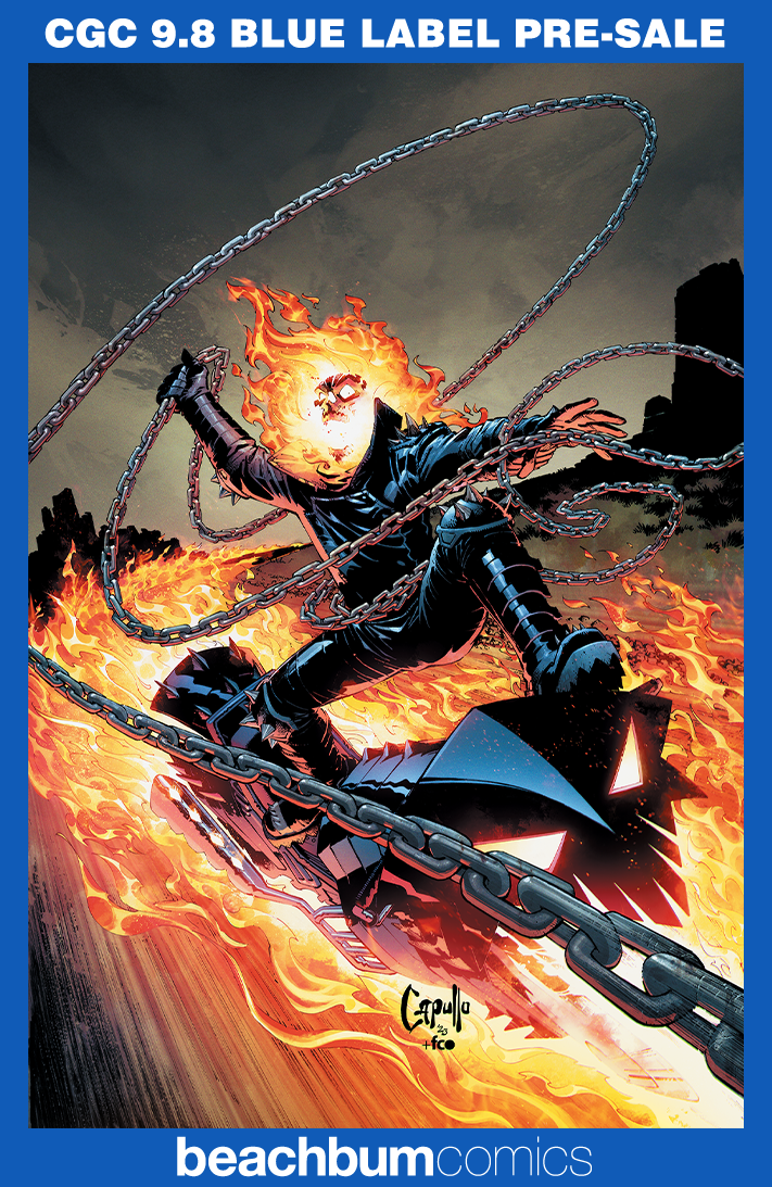 Ghost Rider: Final Vengeance #1 Capullo 1:100 Virgin Retailer Incentive Variant CGC 9.8