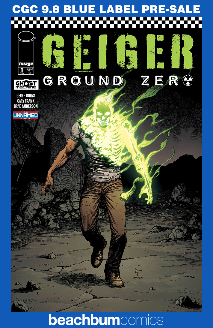 Geiger: Ground Zero #1 Frank 1:25 Retailer Incentive Variant CGC 9.8