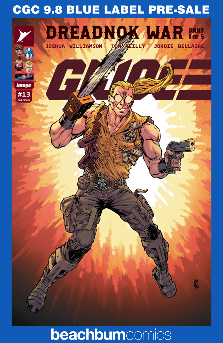 G.I. Joe #13 Merino 1:25 Retailer Incentive Variant CGC 9.8