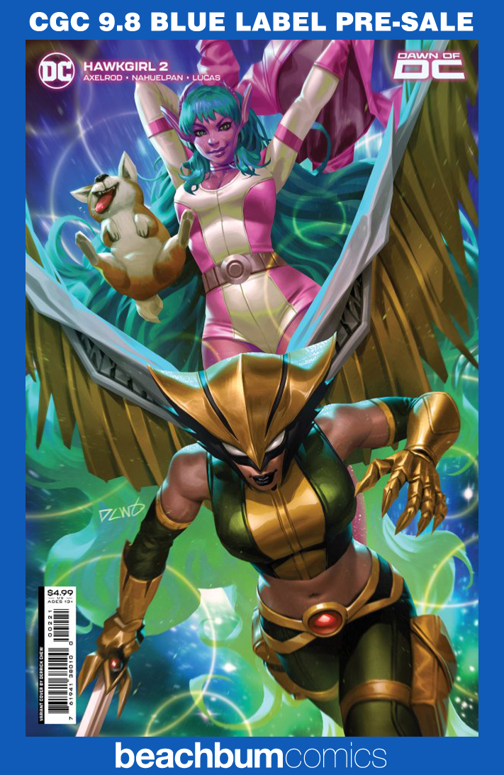 Hawkgirl #2 Chew Variant CGC 9.8