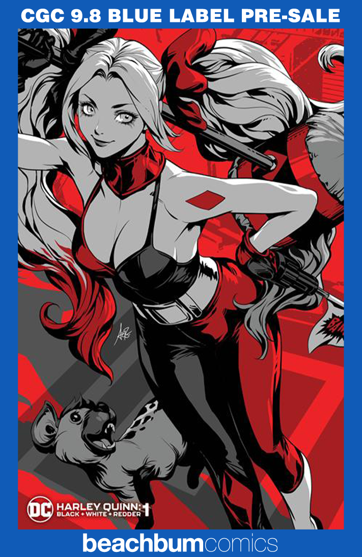 Harley Quinn: Black + White + Redder #1 Artgerm Variant CGC 9.8