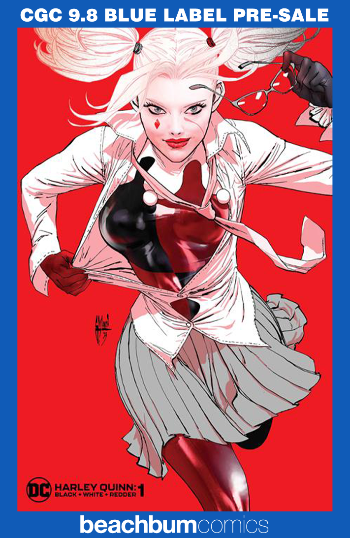 Harley Quinn: Black + White + Redder #1 March Variant CGC 9.8