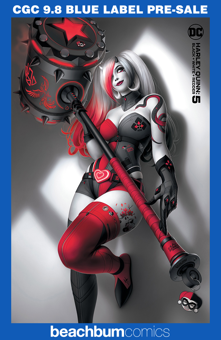 Harley Quinn: Black + White + Redder #5 Louw Variant CGC 9.8