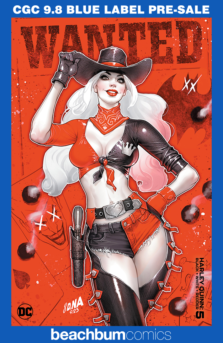 Harley Quinn: Black + White + Redder #5 Nakayama 1:25 Retailer Incentive Variant CGC 9.8