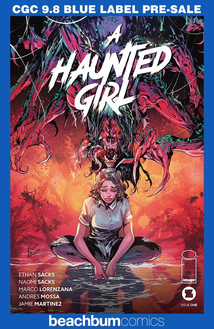 A Haunted Girl #1 Ossio Variant CGC 9.8