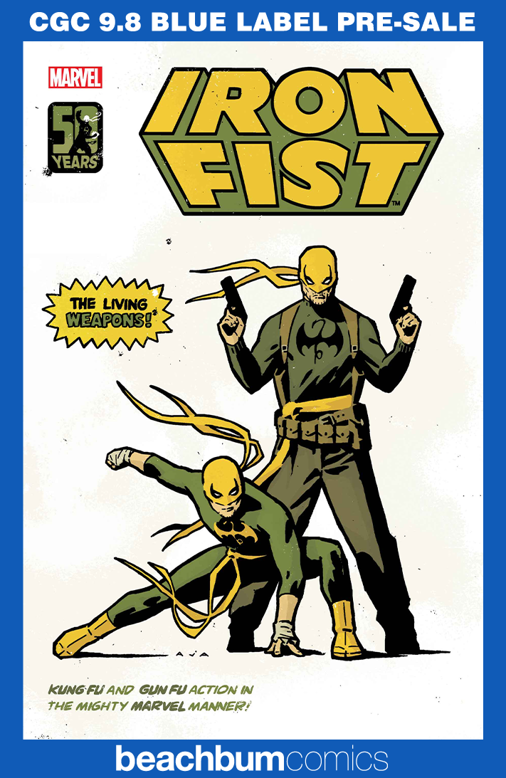 Iron Fist 50th Anniversary Special #1 Aja Variant CGC 9.8