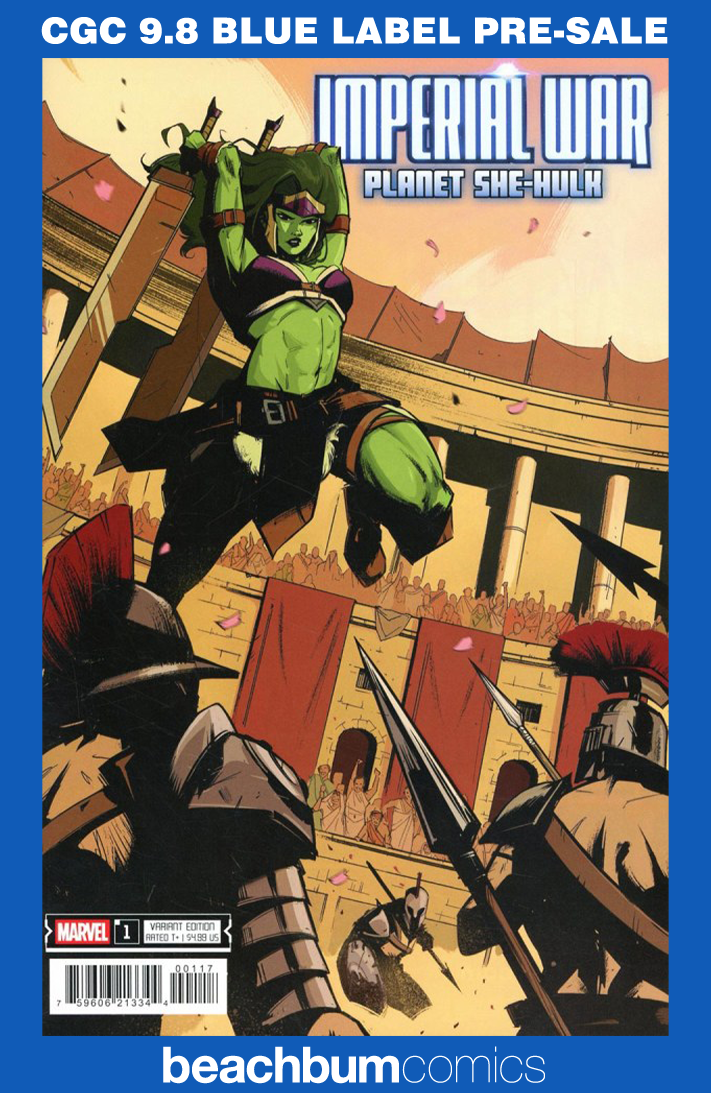 Imperial War: Planet She-Hulk #1 San 1:25 Retailer Incentive Variant CGC 9.8