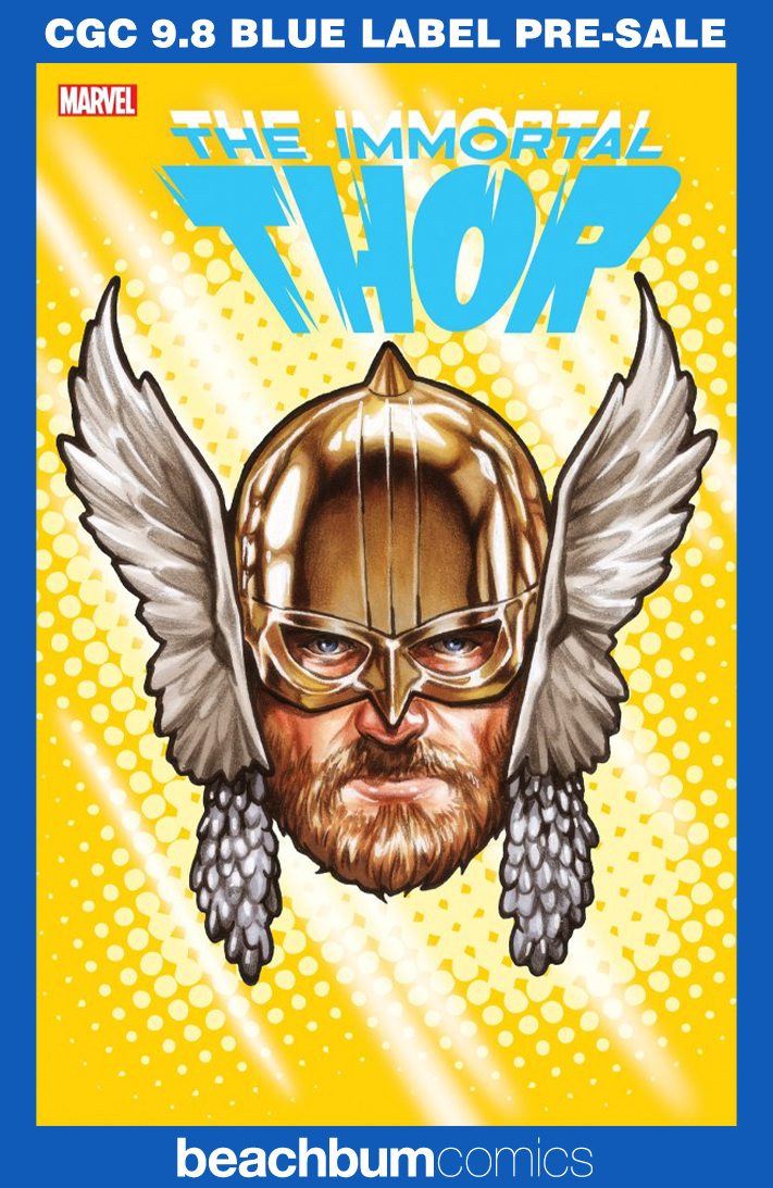 Immortal Thor #8 Brooks Headshot Variant CGC 9.8